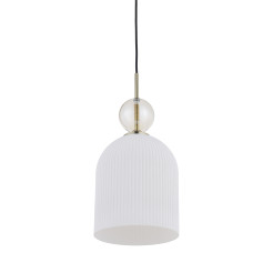 SOPHIA BIG COGNAC WHITE LAMPA WISZĄCA 1XE27 11374