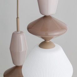 ZEN SABIA FUSO WHITE LAMPA WISZĄCA 3XE14 KOŁO 11862