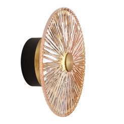 MAXLIGHT W0355 KINKIET ALLURE 1L CHAMPAGNE GLASS