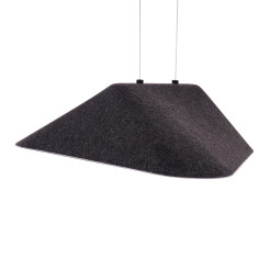 MAXLIGHT P0567 LAMPA WISZACA CARBON BLACK&GREY