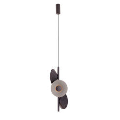 MAXLIGHT P0562 LAMPA WISZACA PURO BLACK&GREY