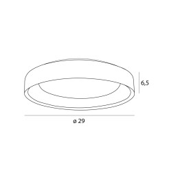 MAXLIGHT PLAFON TORNADO C0235 29CM