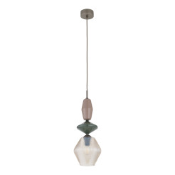 ZEN NEW BROWN FUSO COGNAC LAMPA WISZĄCA 1XE14 11865