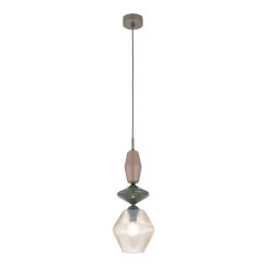 ZEN NEW BROWN FUSO COGNAC LAMPA WISZĄCA 1XE14 11865