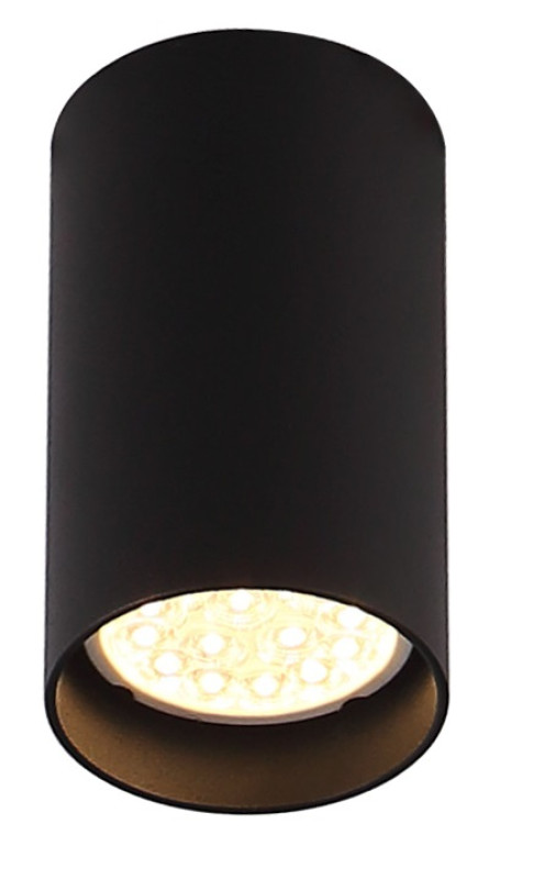 MAXLIGHT C0142  LAMPA SUFITOWA PET ROUND NEW CZARNY