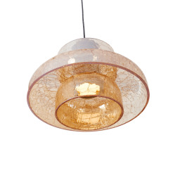 MAXLIGHT P0603 LAMPA WISZĄCA SIGNATURE C AMBER GLASS