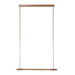 MAXLIGHT P0659D LAMPA WISZACA FLUSORE BRUSHED COPPER
