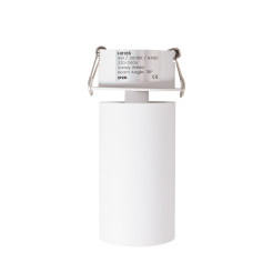 MAXLIGHT H0124 LAMPA SUFITOWA HALO C WHITE PODTYNKOWA