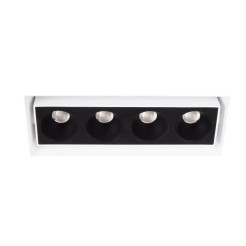 MAXLIGHT H180.08 OPRAWA WPUSTOWA MODULAR, DO SKOMPLETOWANIA Z MODUŁEM HM180 I TRAFO HT180









