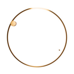 MAXLIGHT C0240 PLAFON QUEEN 80CM  BRUSHED GOLD 20W 3000K