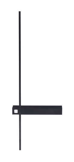 MAXLIGHT W0281 KINKIET SABRE 61 cm CZARNY IP23, ściemnialny z włącznikiem dotykowym