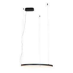 MAXLIGHT P0656 LAMPA WISZĄCA VISUAL HOR 22W BLACK 60cm

