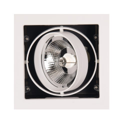 MAXLIGHT H0059 OPRAWA WPUSTOWA MATRIX I BIAŁA AR111 GU10 230V