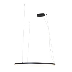 MAXLIGHT P0658 LAMPA WISZĄCA VISUAL HOR 28W BLACK 80cm