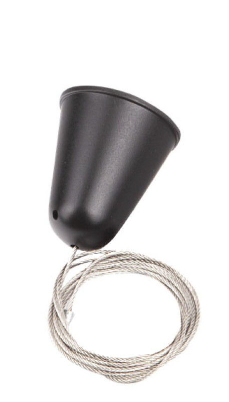 MAXLIGHT MHT1-P15-BK TRACK ZAWIESIE LINKOWE 1,5m czarne z regulacją bez uchwytu