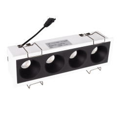 MAXLIGHT H180.03 OPRAWA WPUSTOWA MODULAR, DO SKOMPLETOWANIA Z MODUŁEM HM180 I TRAFO HT180






