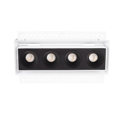 MAXLIGHT H180.08 OPRAWA WPUSTOWA MODULAR, DO SKOMPLETOWANIA Z MODUŁEM HM180 I TRAFO HT180








