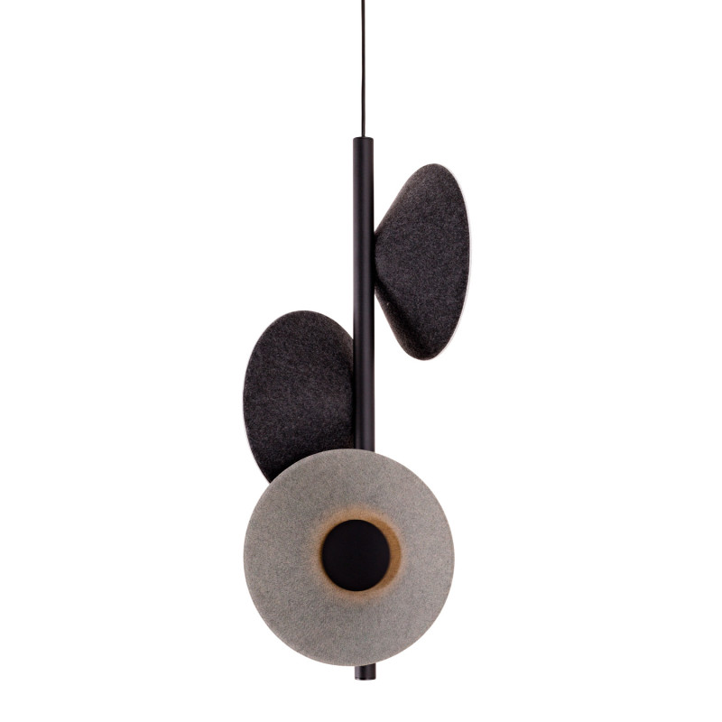 MAXLIGHT P0562 LAMPA WISZACA PURO BLACK&GREY