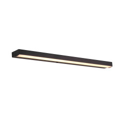 MAXLIGHT W0402D KINKIET TRIO 7W, CZARNY, IP44, 3000K

