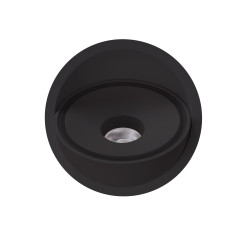 MAXLIGHT H0140 LAMPA WPUSTOWA VECTOR 10W CZARNA
