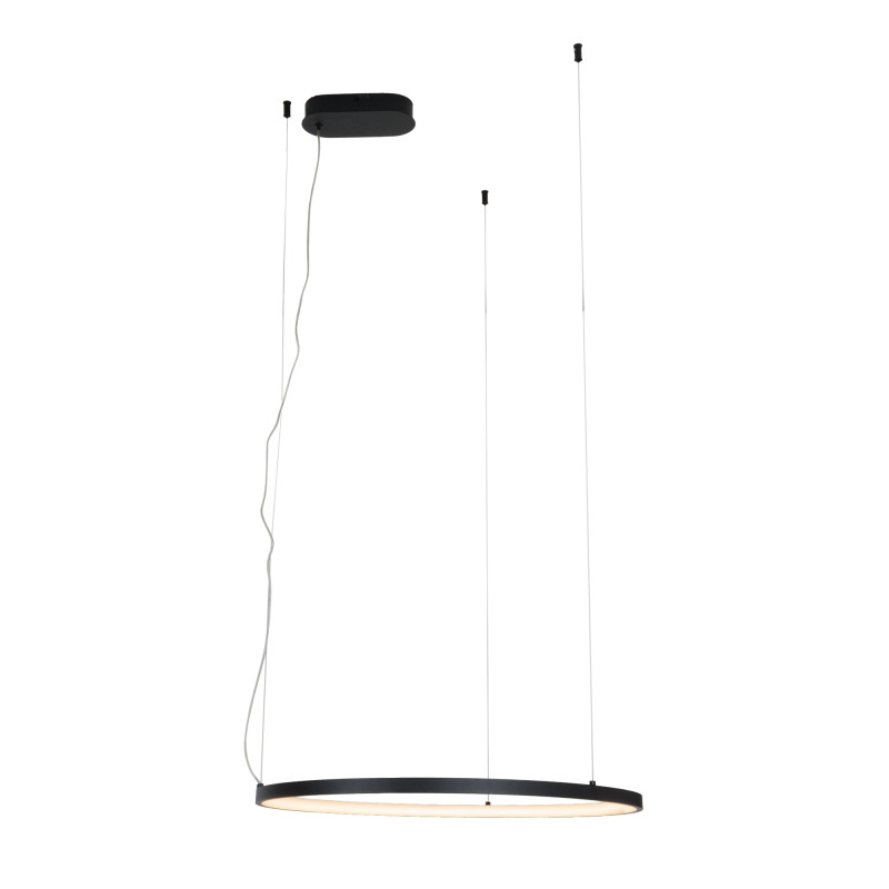 MAXLIGHT P0656 LAMPA WISZĄCA VISUAL HOR 22W BLACK 60cm

