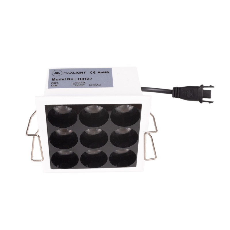 MAXLIGHT H0137 OPRAWA WPUSTOWA X-LINE, DO SKOMPLETOWANIA Z  TRAFO HT137







