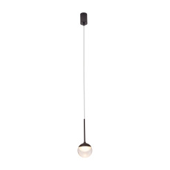 MAXLIGHT P0416 LAMPA WISZĄCA ZOOM CZARNA, 6W LED