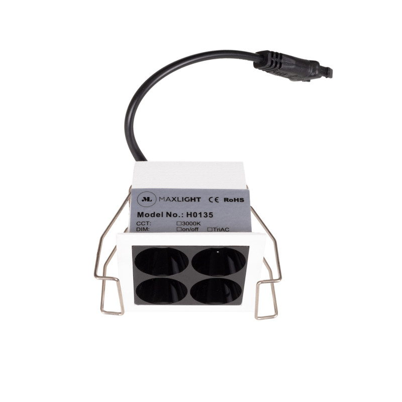 MAXLIGHT H0135 OPRAWA WPUSTOWA X-LINE, DO SKOMPLETOWANIA Z  TRAFO HT135





