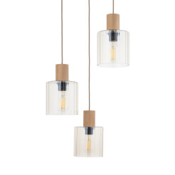 SIERRA WOOD LAMPA WISZĄCA 3XE27 11801