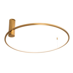 MAXLIGHT C0240 PLAFON QUEEN 80CM  BRUSHED GOLD 20W 3000K