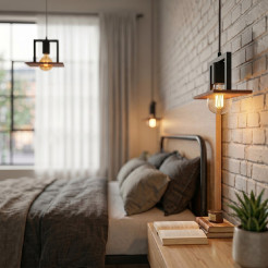 Lampa wisząca BERGEN 1xE27 MLP2847
