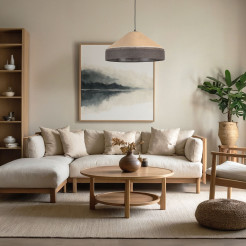 ELISS JUTA BROWN LAMPA WISZACA 1XE27  500 10895