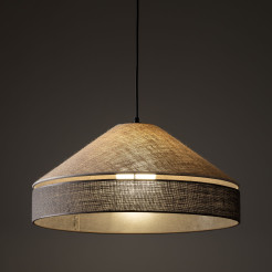 ELISS JUTA BROWN LAMPA WISZACA 1XE27  500 10895