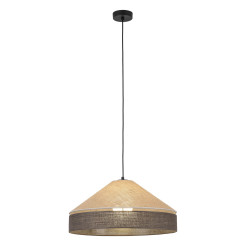 ELISS JUTA BROWN LAMPA WISZACA 1XE27  500 10895