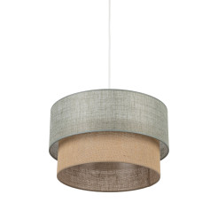 DUO GREEN JUTA LAMPA WISZĄCA 1XE27 450 10900