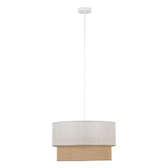 DUO LINEN JUTA LAMPA WISZACA 1XE27  450 10901