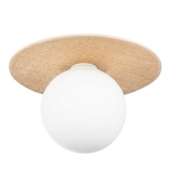 Lampa sufitowa / kinkiet Carter 1xE14 Natural MLP0226